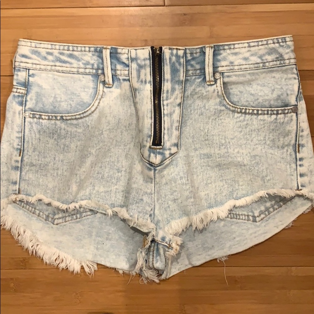 Light Wash Denim Short